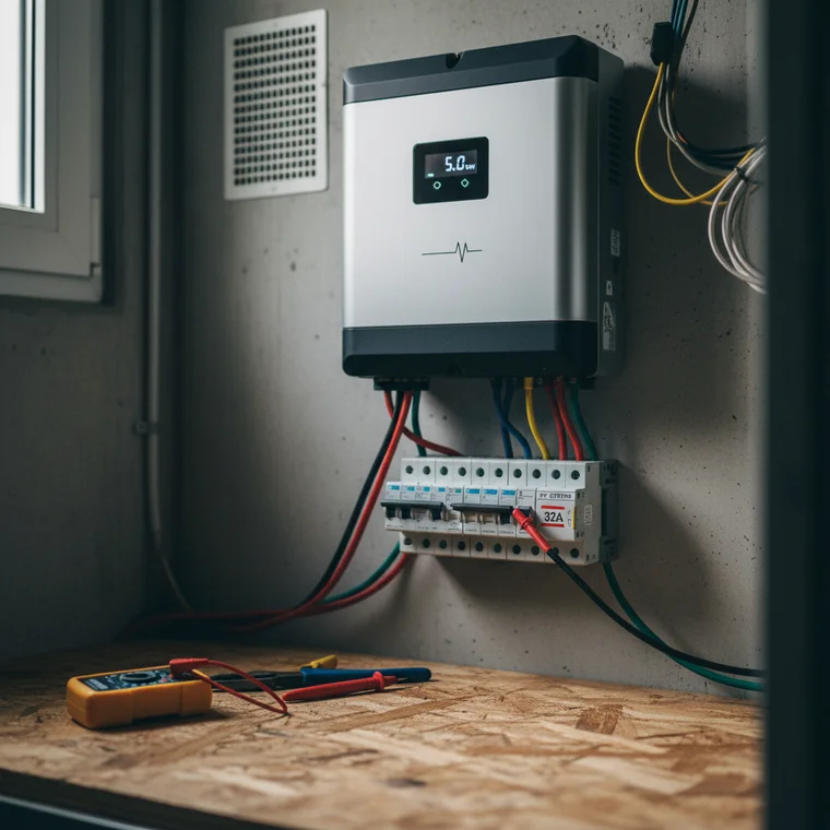 Jak Ustawić Falownik Fotowoltaiczny 5 kW w Mieszkaniu Aby Nie Wybijał Zabezpieczeń