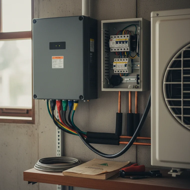 Kluczowe zabezpieczenia AC do falownika 10 kW w domu z pompą ciepła