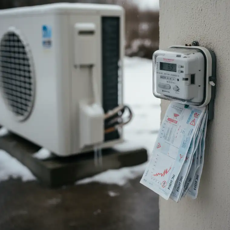 Jak rozpoznać przegrzewanie pompy ciepła powietrze-woda w mroźne dni