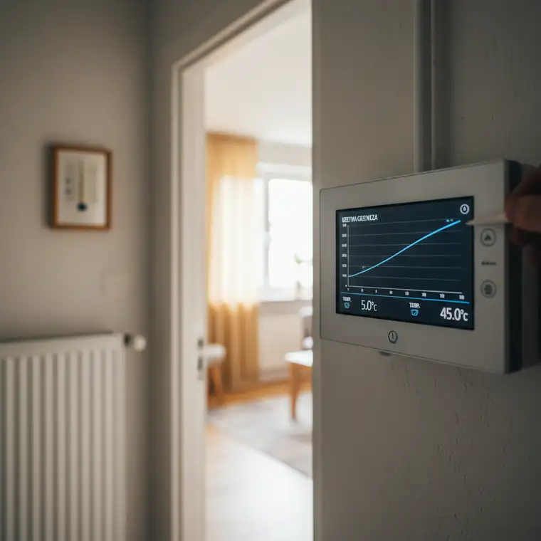 Jak ustawić krzywą grzewczą pompy ciepła dla grzejników stalowych