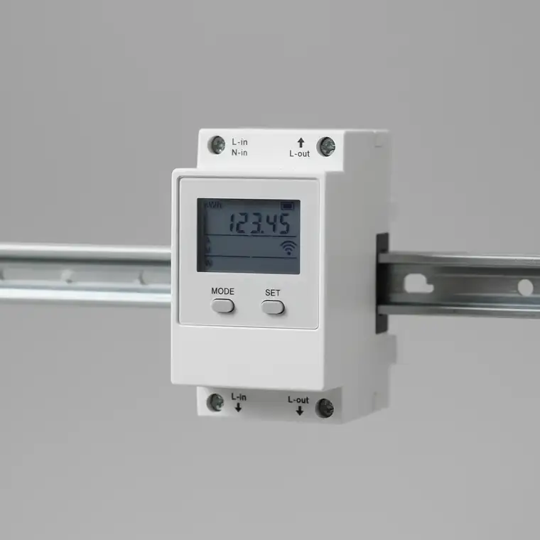 Domowa pompa ciepła, licznik energii i tygodniowy pomiar zużycia prądu ilustrujący, jak sprawdzić realne zapotrzebowanie na energię