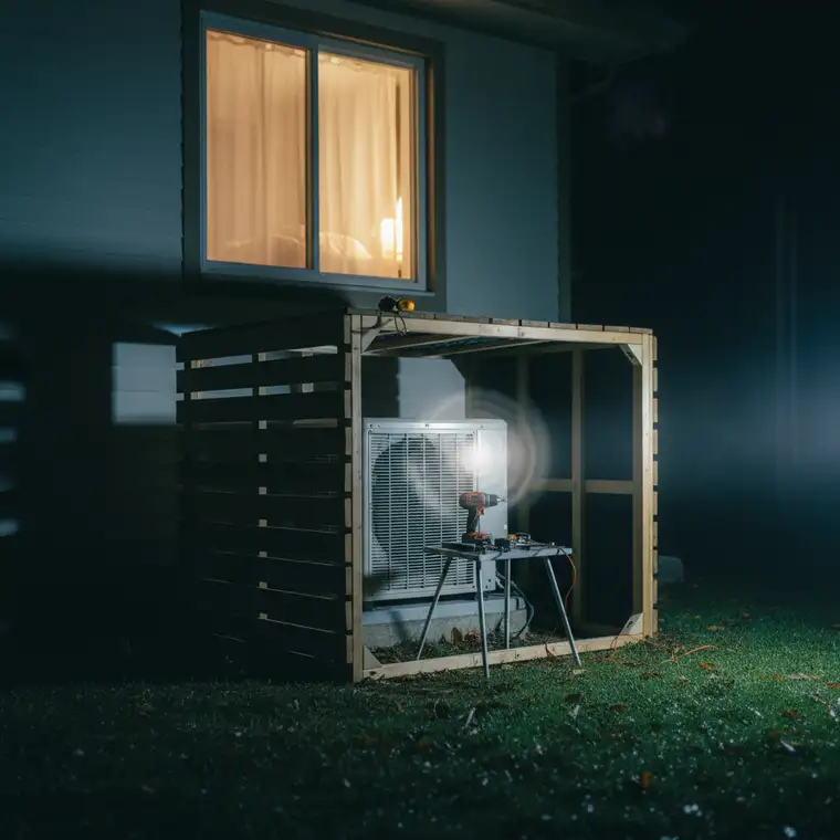 Skuteczne sposoby na hałas pompy ciepła w nocy