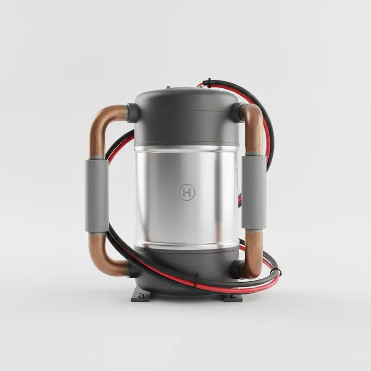 Nowoczesna pompa ciepła współpracująca z tradycyjną instalacją grzejnikową żeliwną w zmodernizowanym domu jednorodzinnym