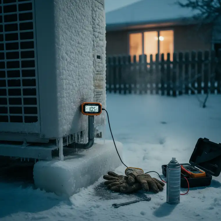 Jak radzić sobie z zamarzającą pompą ciepła 7 kW w warunkach -10°C